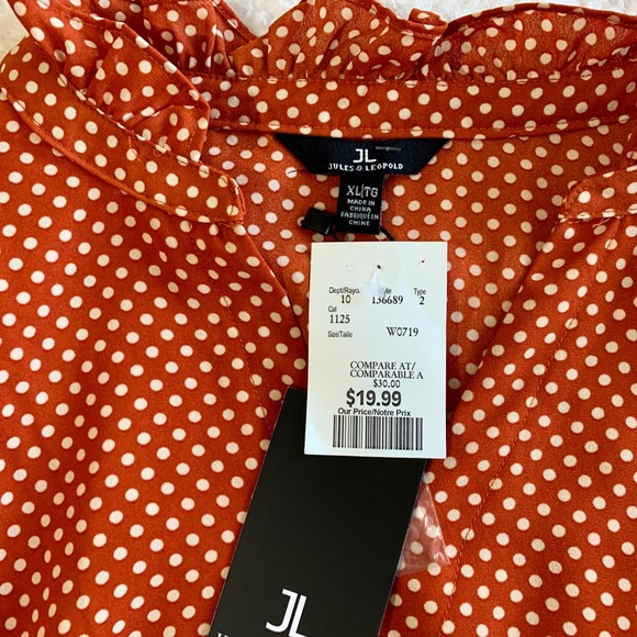 Adorable polkadot blouse - Picture 5 of 5